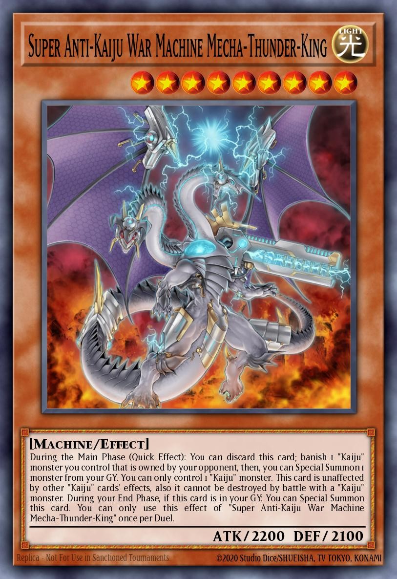 Super Anti-Kaiju War Machine Mecha-Thunder-King - Image 1