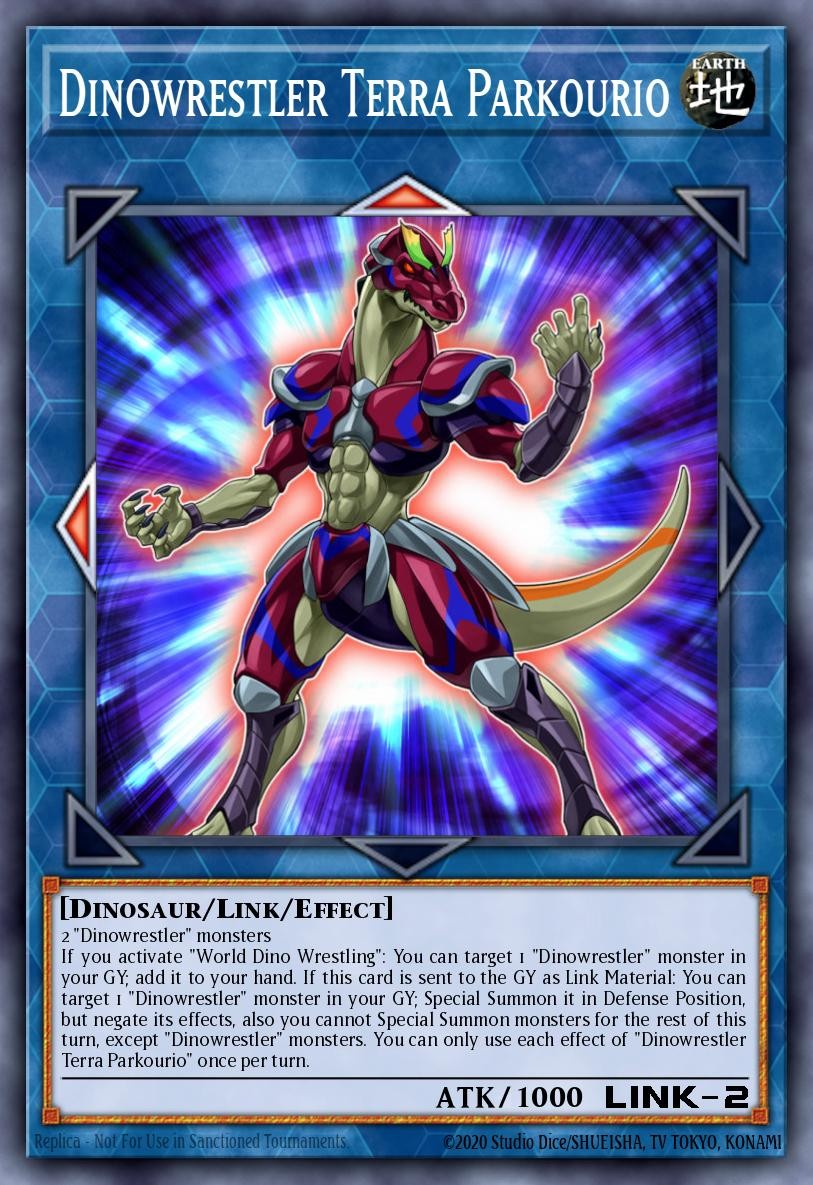 Dinowrestler Terra Parkourio - Image 1