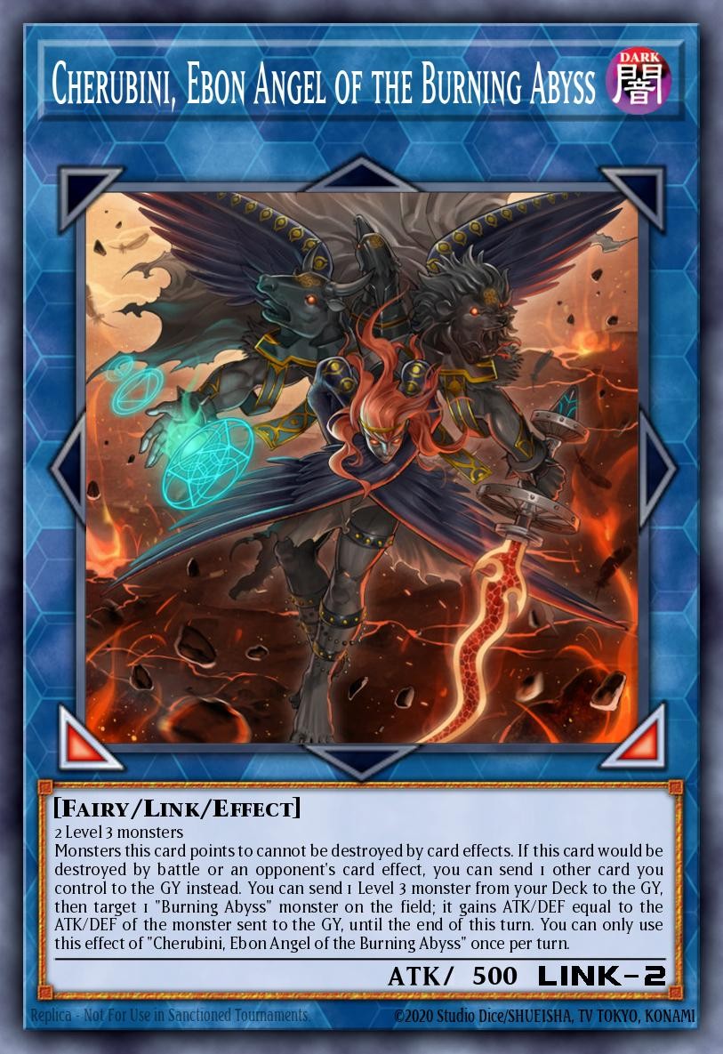 Cherubini, Ebon Angel of the Burning Abyss - Image 1