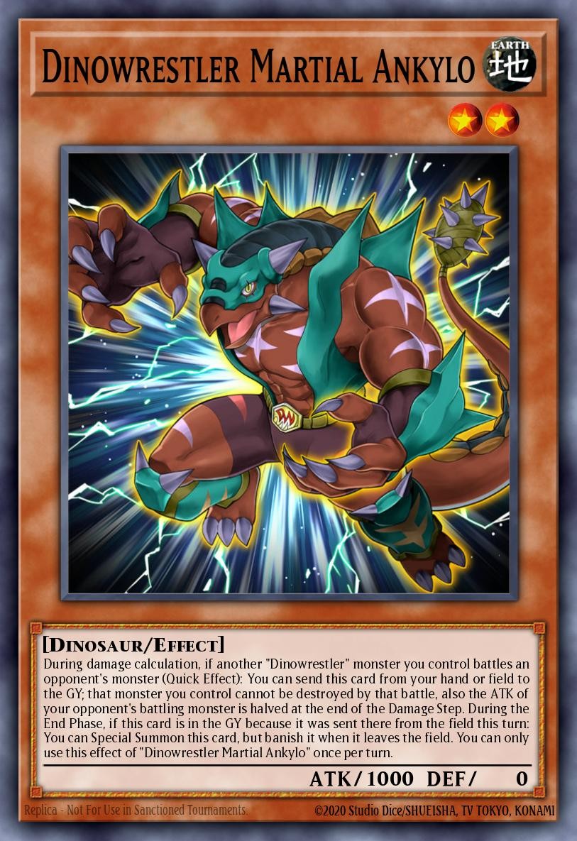 Dinowrestler Martial Ankylo - Image 1