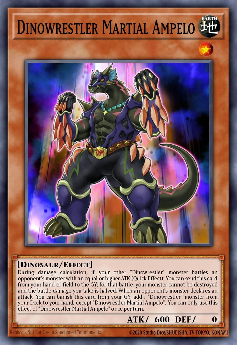 Dinowrestler Martial Ampelo - Image 1