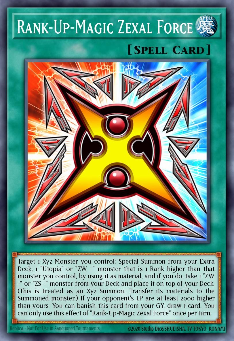 Rank-Up-Magic Zexal Force - Image 1