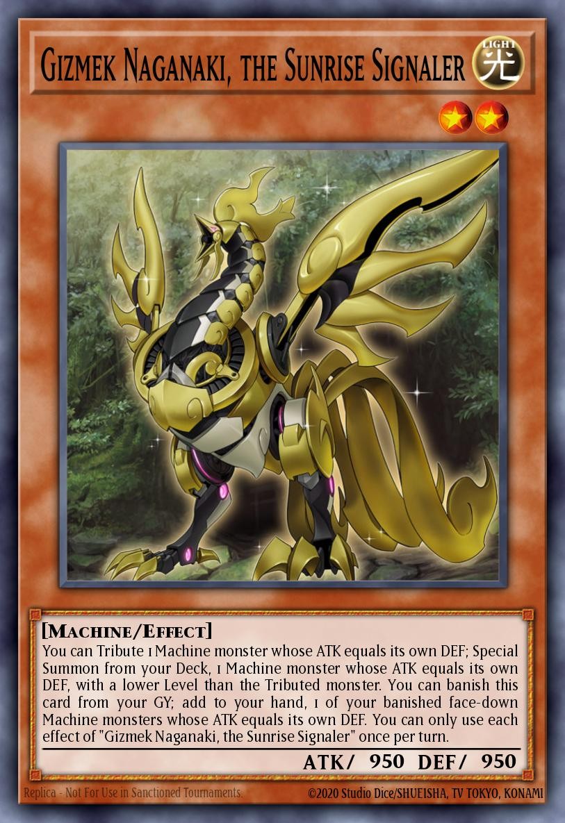 Gizmek Naganaki, the Sunrise Signaler - Image 1