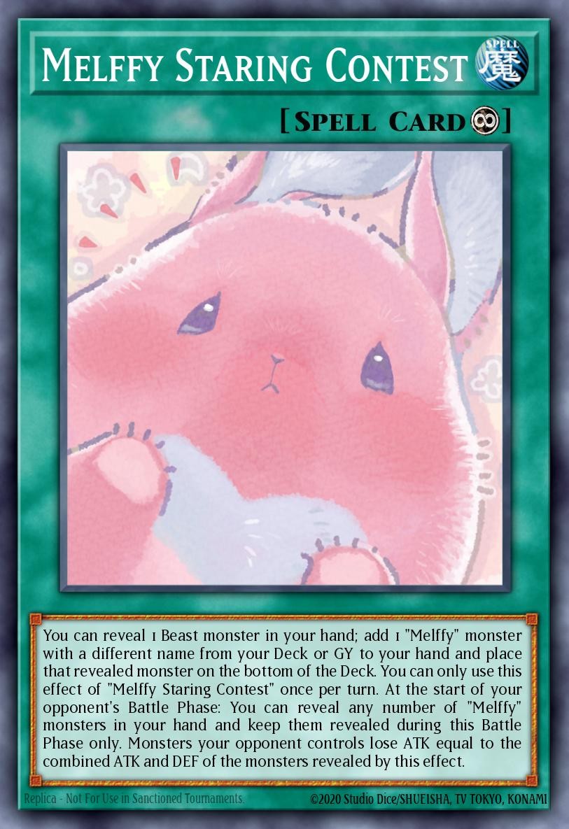 Melffy Staring Contest - Image 1