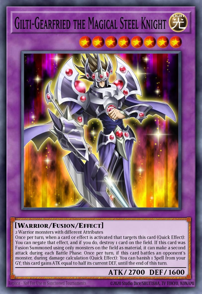 Gilti-Gearfried the Magical Steel Knight - Image 1