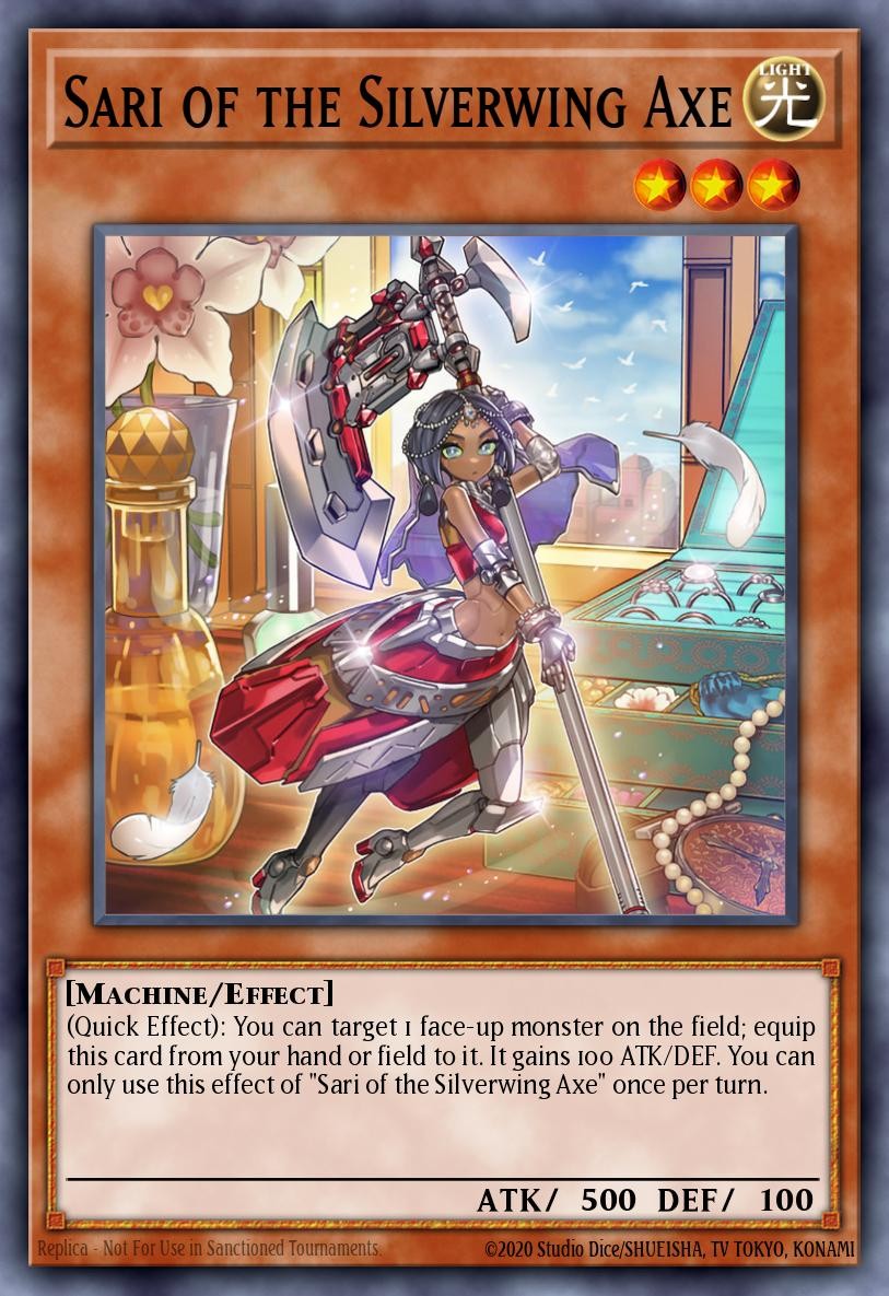 Sari of the Silverwing Axe - Image 1