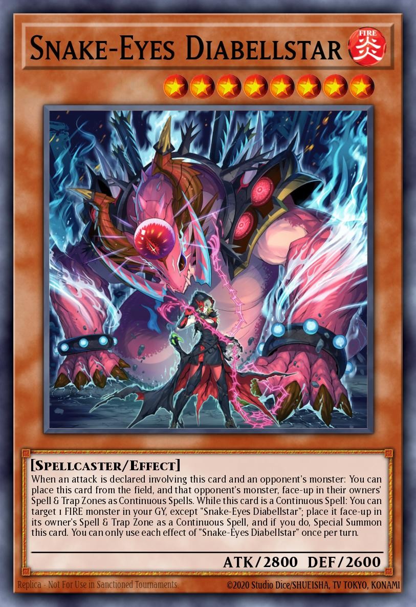 Snake-Eyes Diabellstar - Image 1
