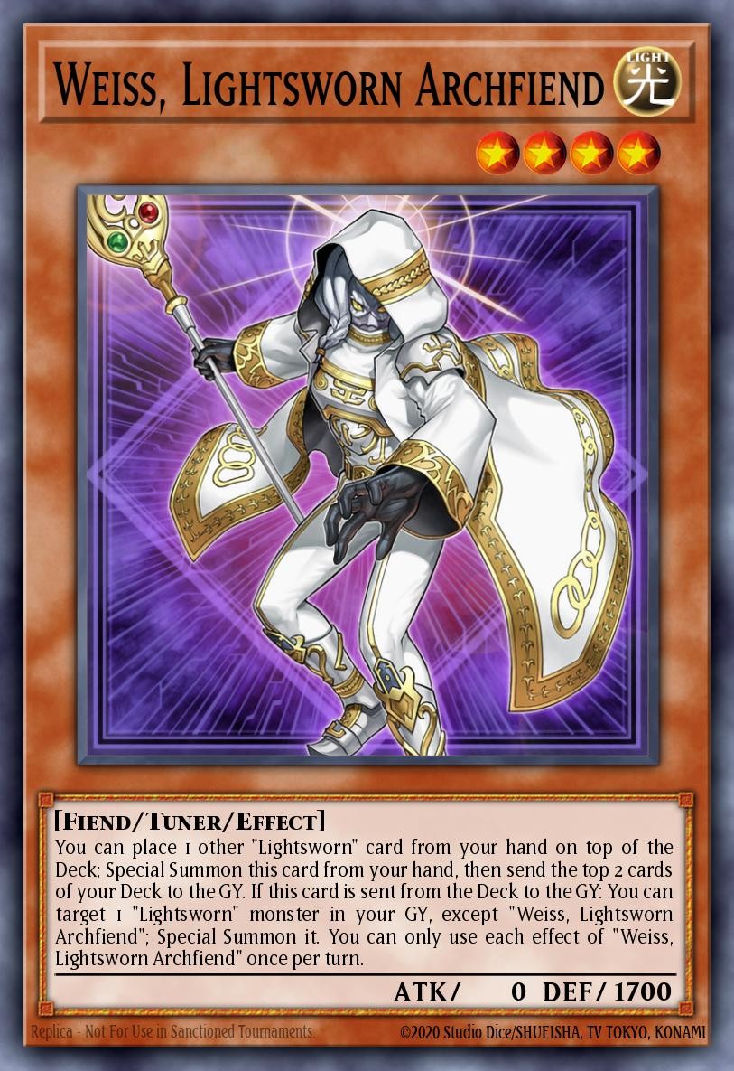 Weiss, Lightsworn Archfiend - Image 1