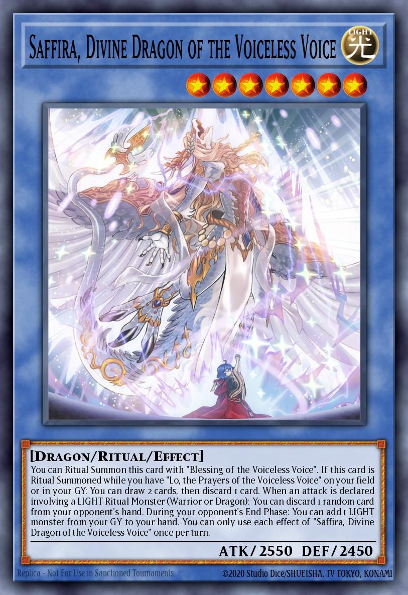 Saffira, Divine Dragon of the Voiceless Voice - Image 1