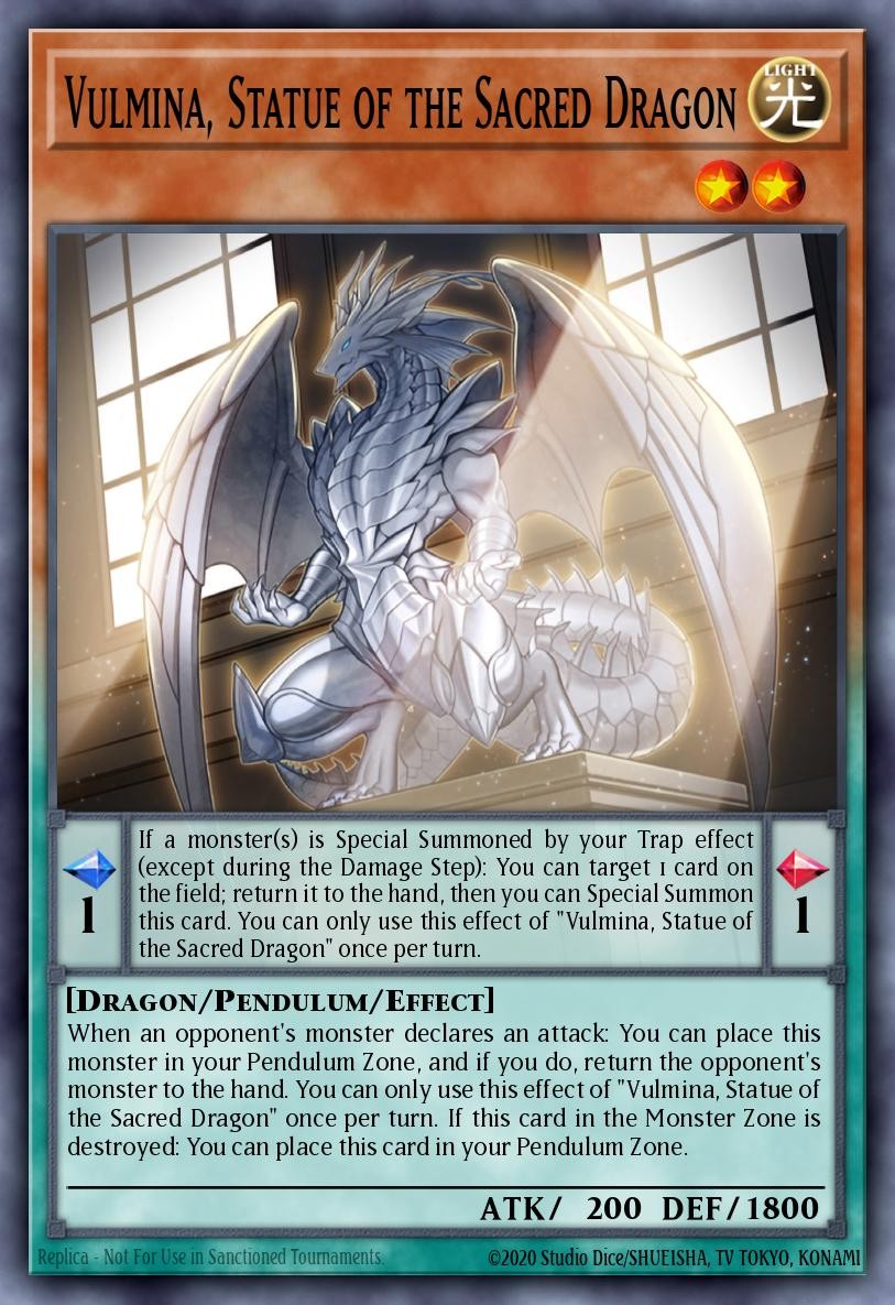 Vulmina, Statue of the Sacred Dragon - Image 1