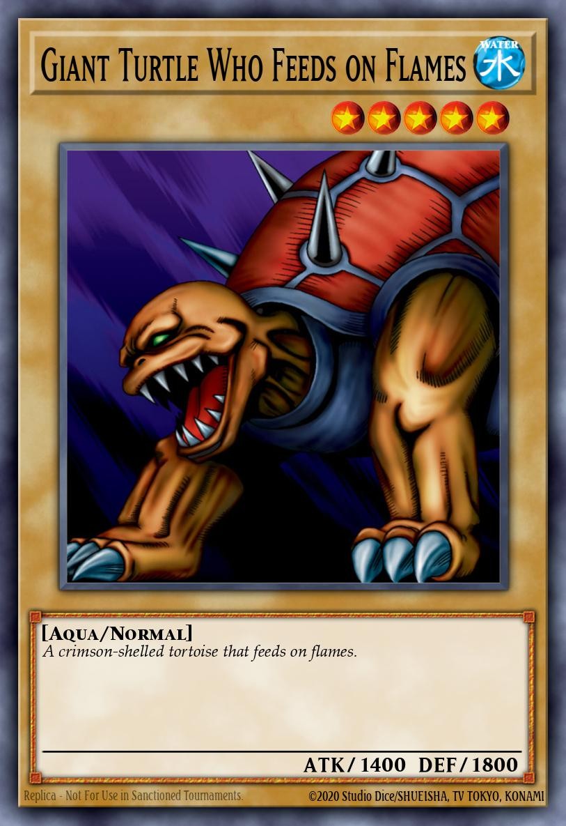 Giant Turtle Who Feeds on Flames - Image 1
