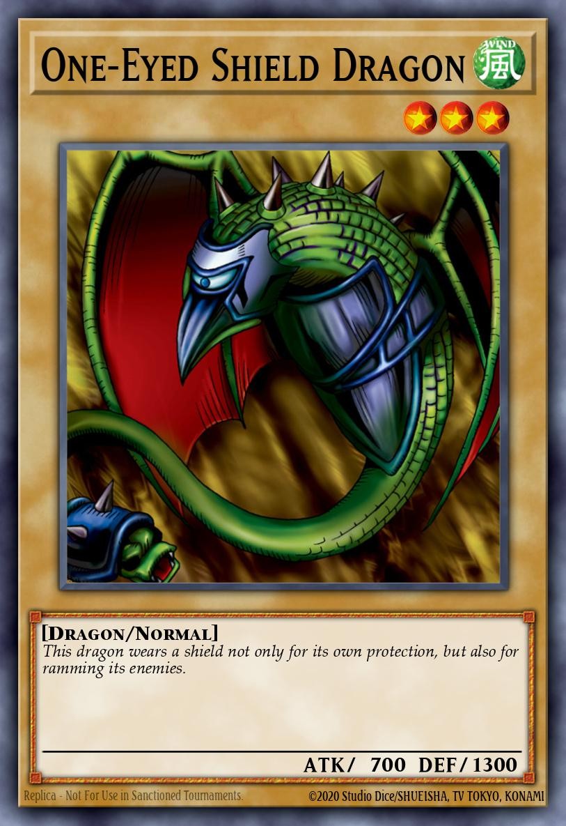 One-Eyed Shield Dragon - Image 1