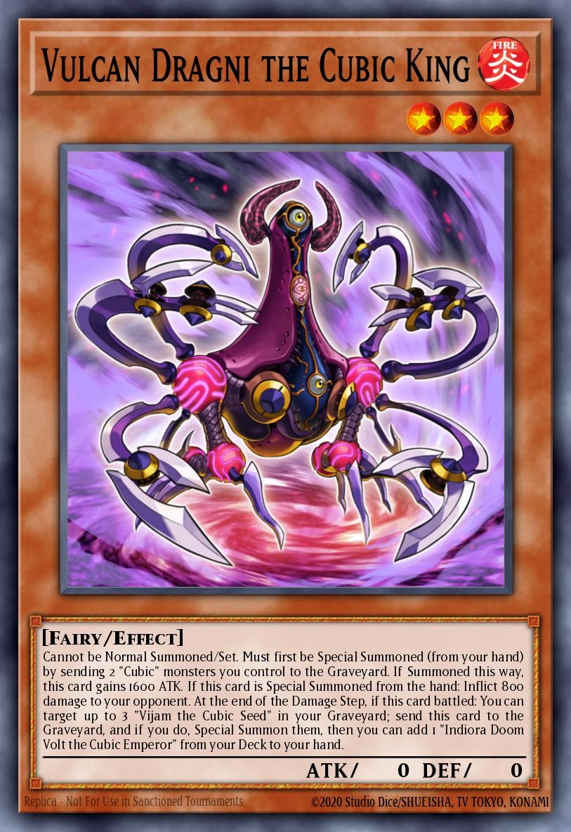 Vulcan Dragni the Cubic King - Image 1