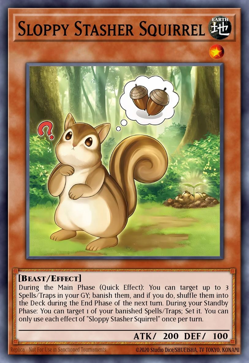 Sloppy Stasher Squirrel - Image 1