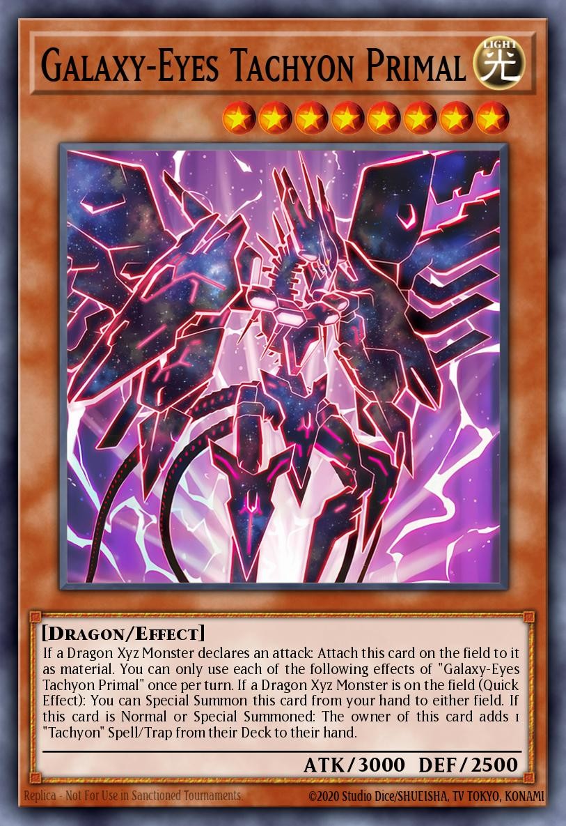 Galaxy-Eyes Tachyon Primal - Image 1