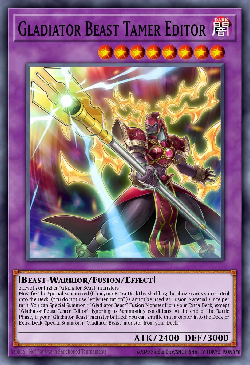 Gladiator Beast Tamer Editor - Image 1
