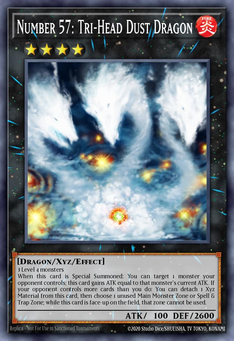 Number 57: Tri-Head Dust Dragon - Image 1