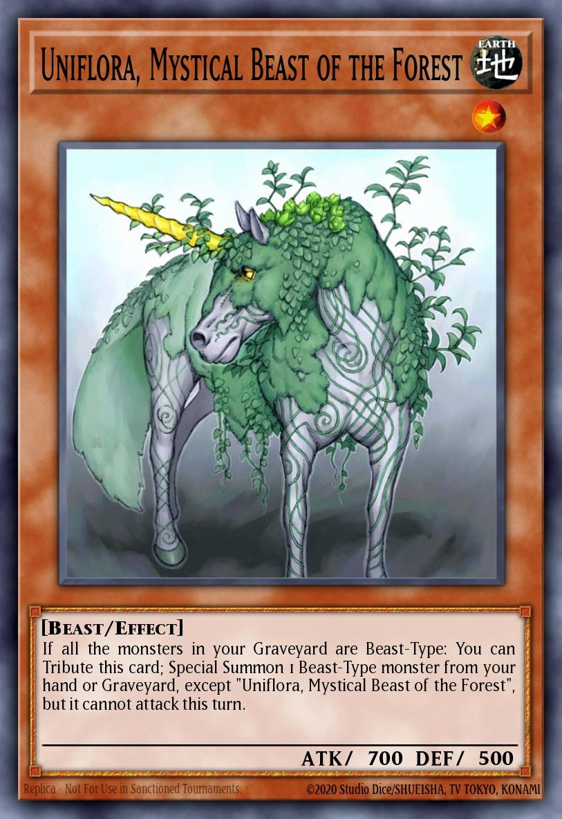 Uniflora, Mystical Beast of the Forest - Image 1