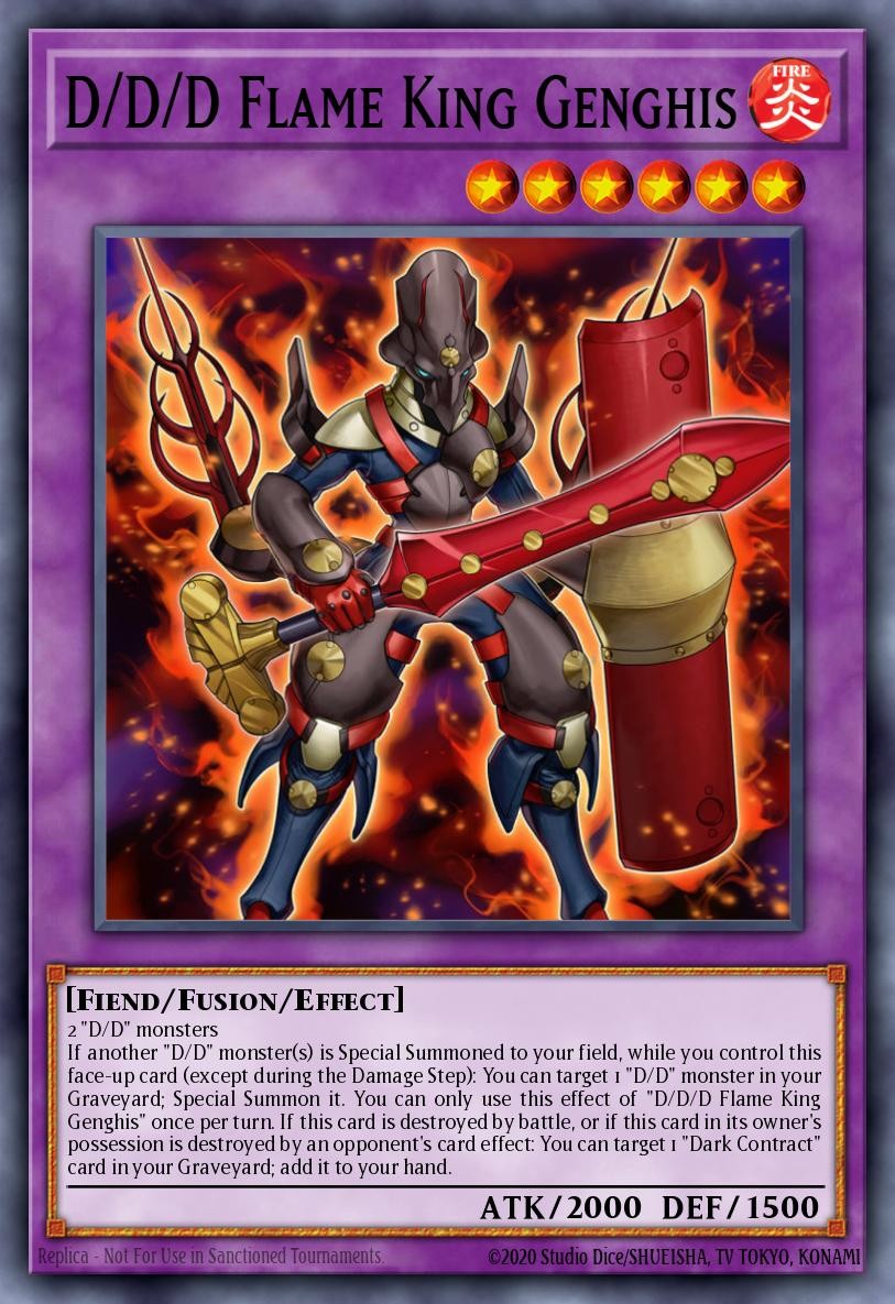 D/D/D Flame King Genghis - Image 1