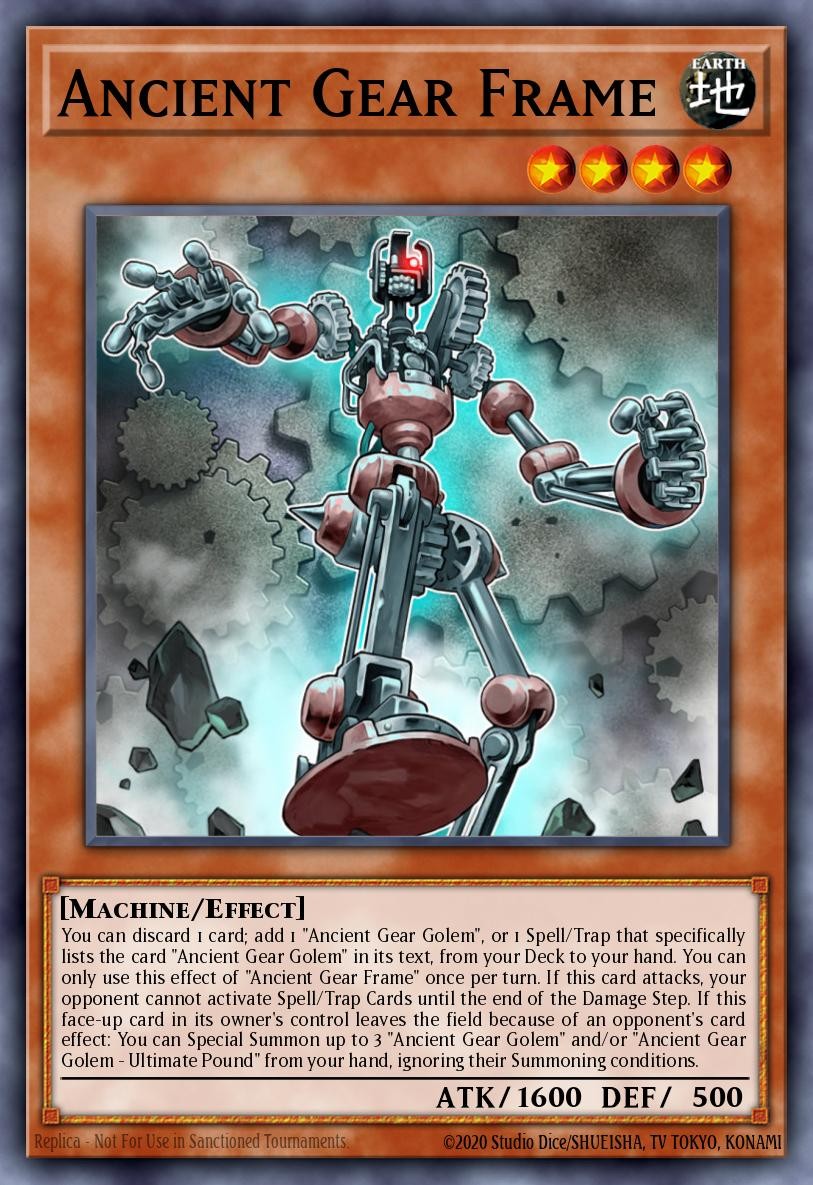 Ancient Gear Frame - Image 1