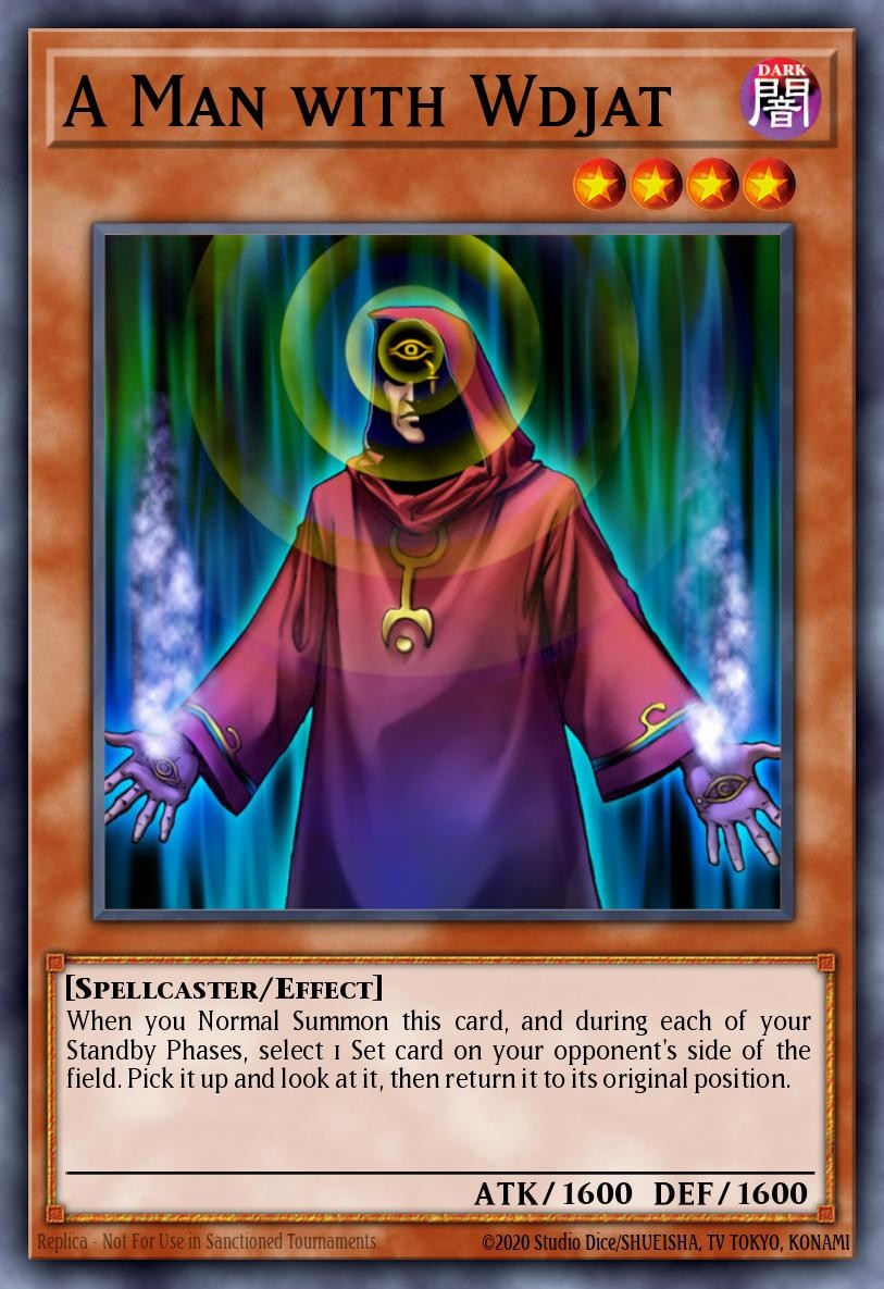 A Man with Wdjat - Image 1