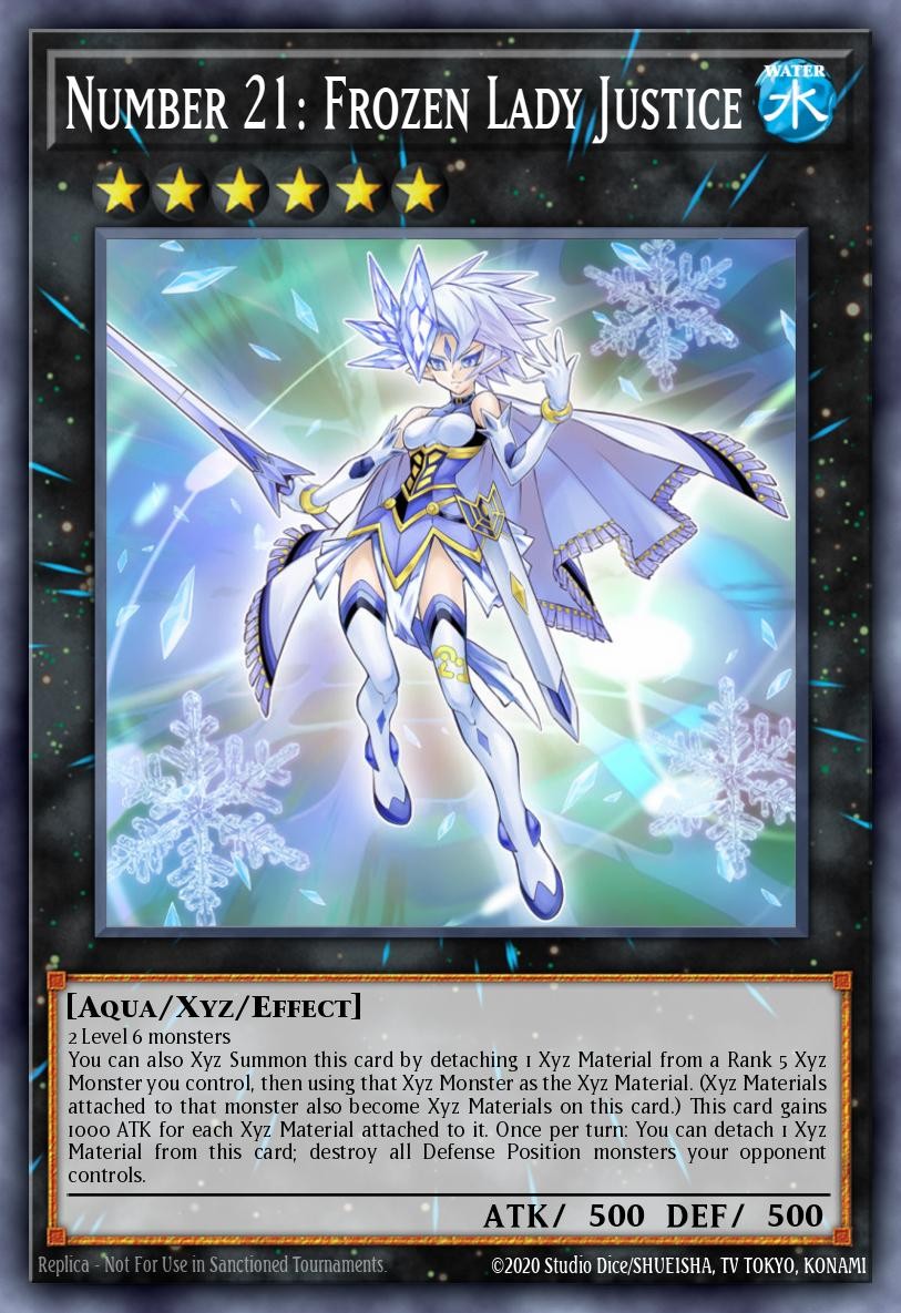 Number 21: Frozen Lady Justice - Image 1
