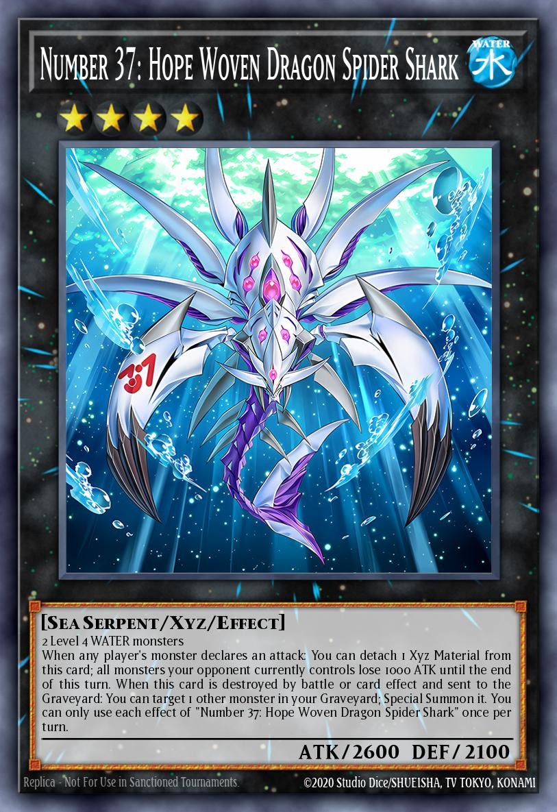 Number 37: Hope Woven Dragon Spider Shark - Image 1