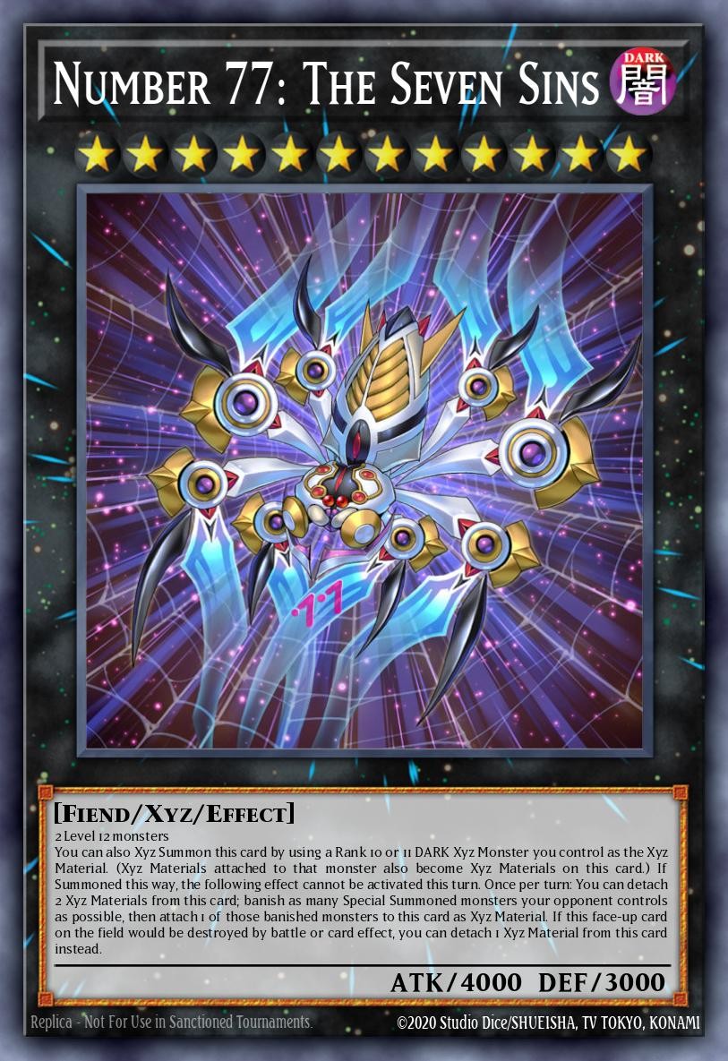 Number 77: The Seven Sins - Image 1