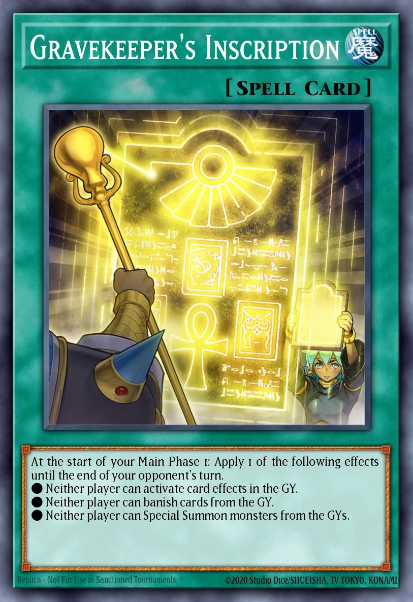 Gravekeeper's Inscription - Image 1
