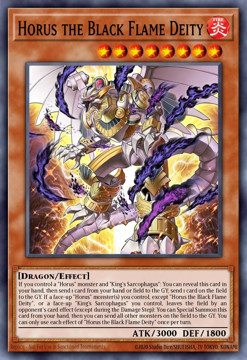Horus the Black Flame Deity - Image 1