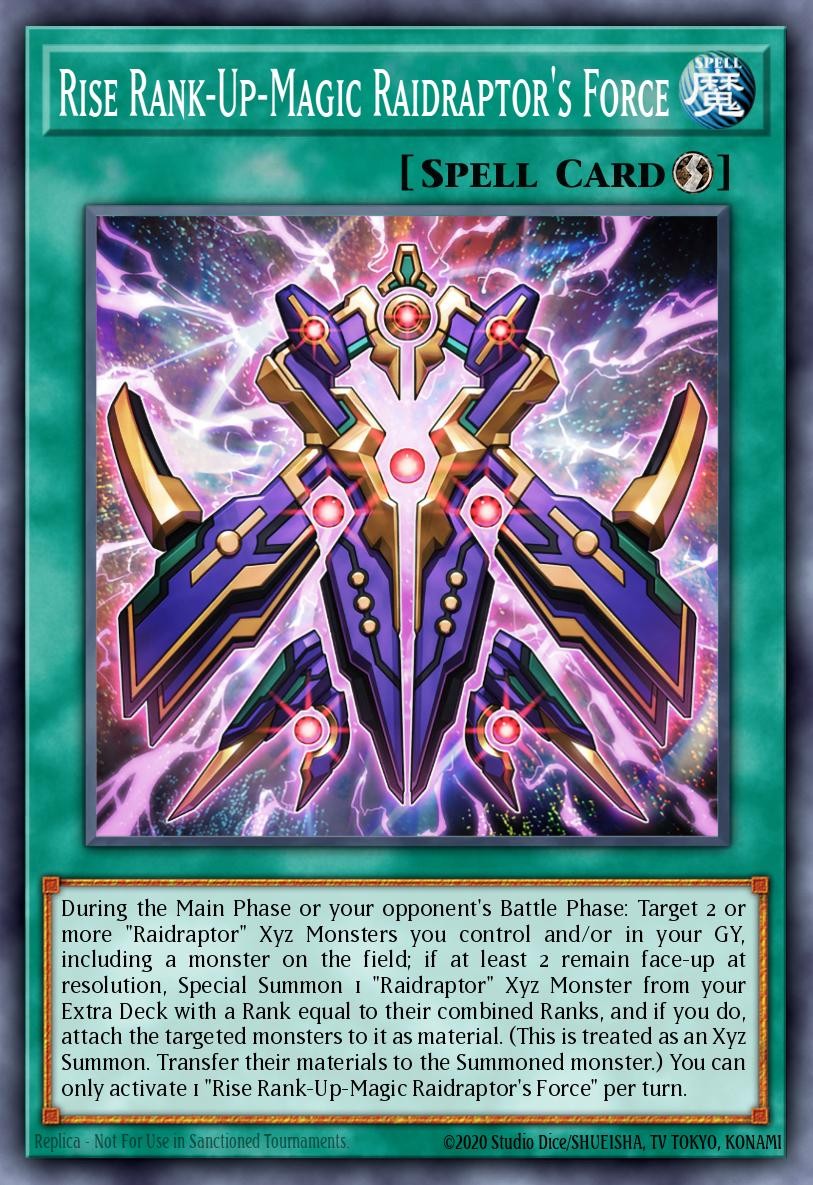 Rise Rank-Up-Magic Raidraptor's Force - Image 1