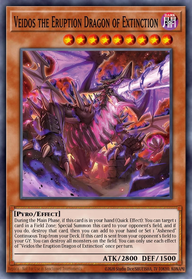 Veidos the Eruption Dragon of Extinction - Image 1