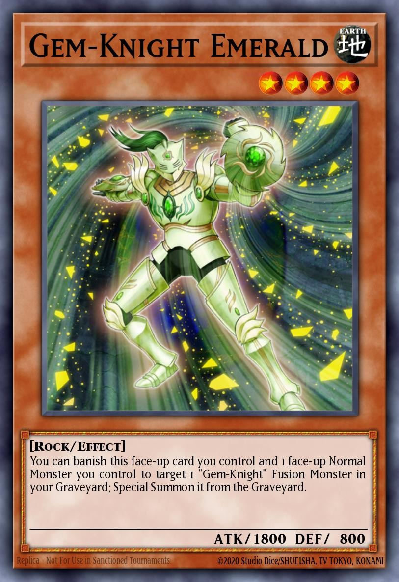 Gem-Knight Emerald - Image 1