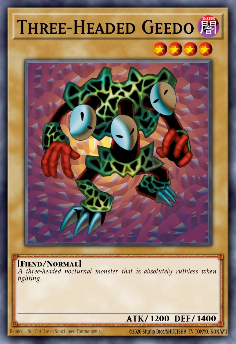 Three-Headed Geedo - Image 1