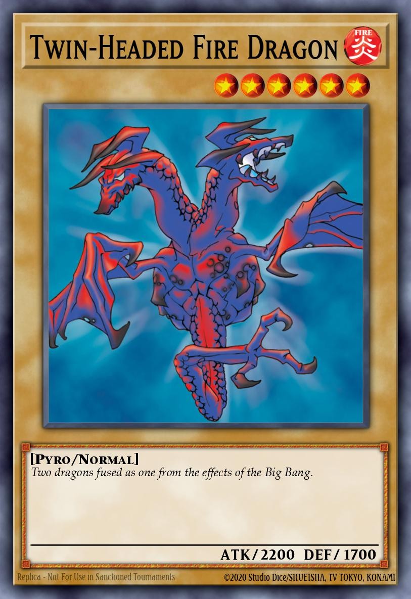 Twin-Headed Fire Dragon - Image 1