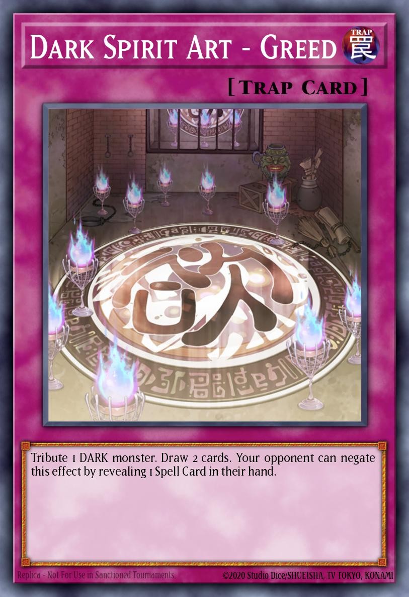 Dark Spirit Art - Greed - Image 1