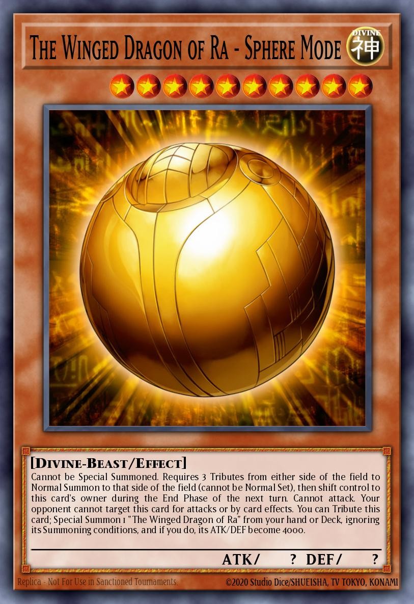 The Winged Dragon of Ra - Sphere Mode - Image 1