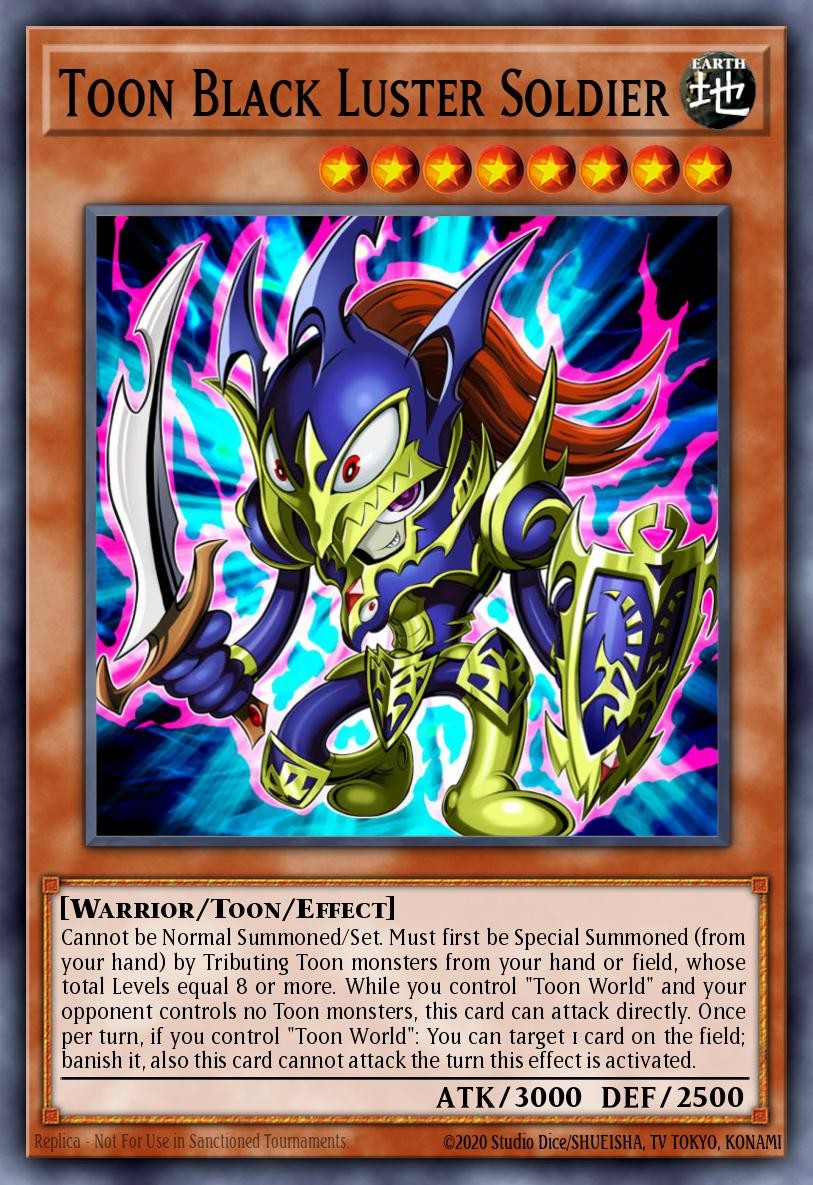 Toon Black Luster Soldier - Image 1