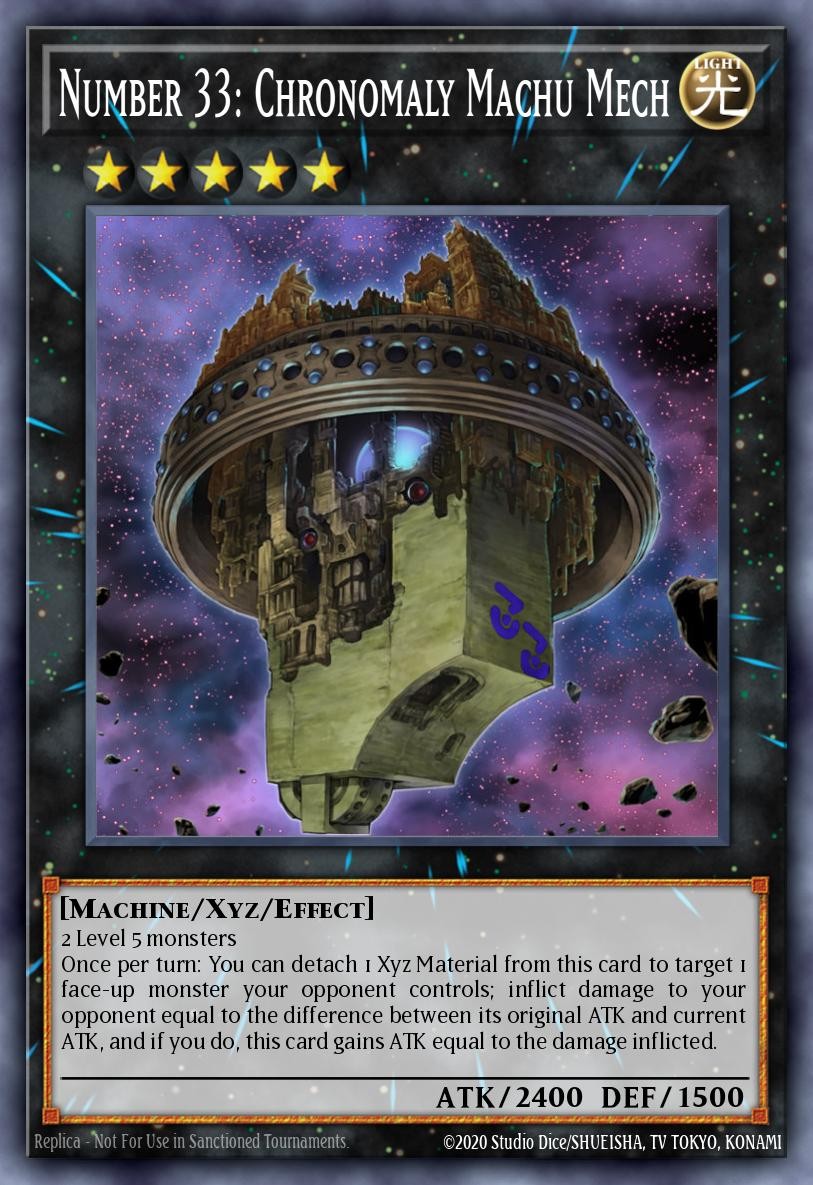 Number 33: Chronomaly Machu Mech - Image 1