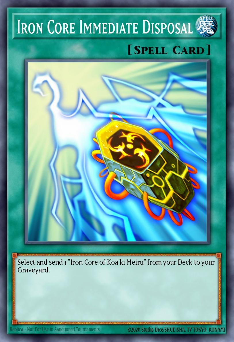 Iron Core Immediate Disposal - Image 1