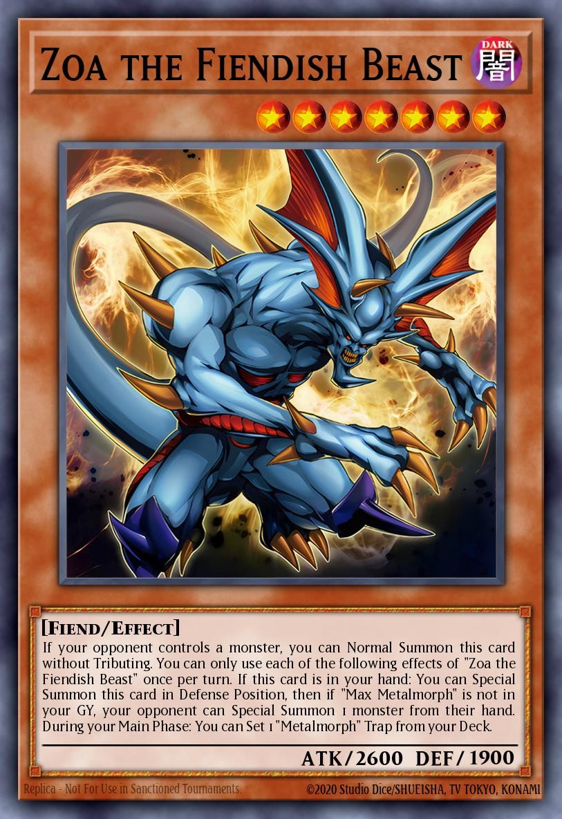 Zoa the Fiendish Beast - Image 1