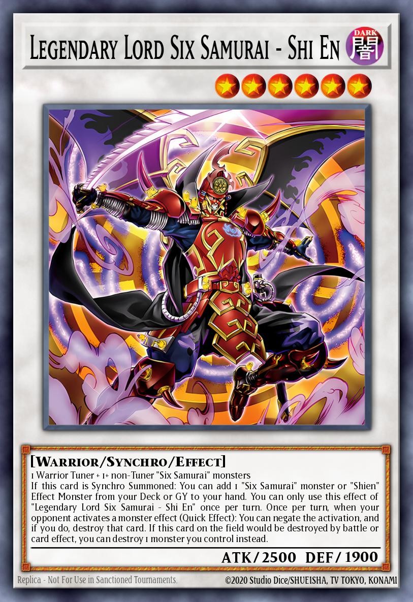 Legendary Lord Six Samurai - Shi En - Image 1