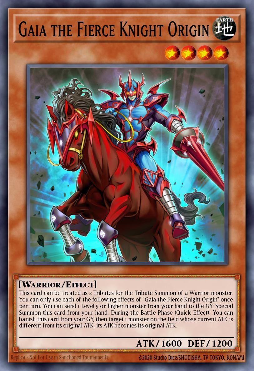 Gaia the Fierce Knight Origin - Image 1