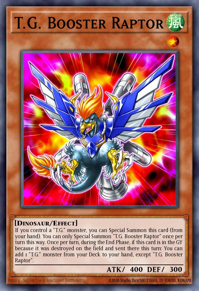T.G. Booster Raptor - Image 1