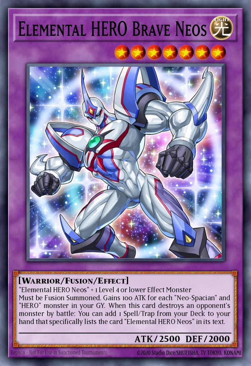 Elemental HERO Brave Neos - Image 1