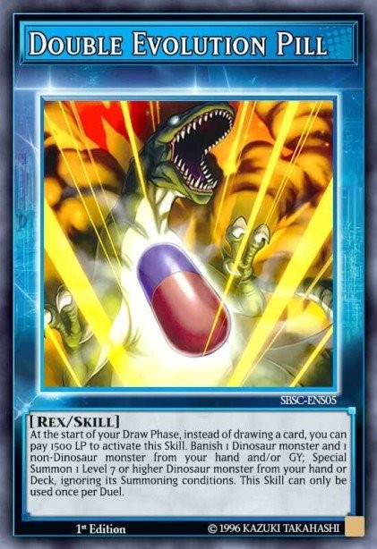 Double Evolution Pill (Skill Card) - Image 1
