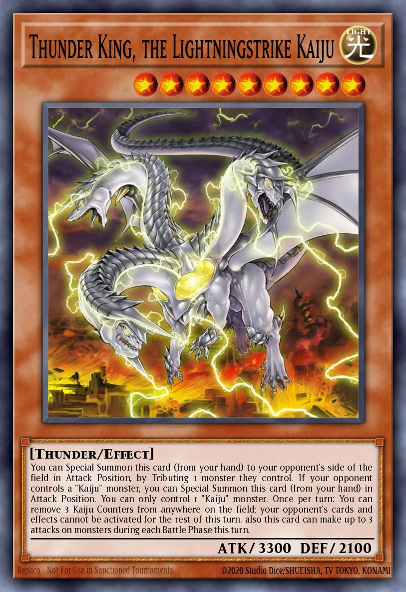Thunder King, the Lightningstrike Kaiju - Image 1