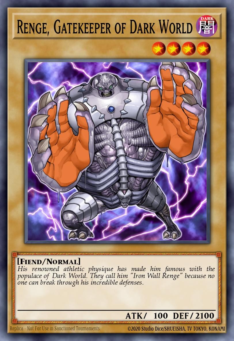 Renge, Gatekeeper of Dark World - Image 1
