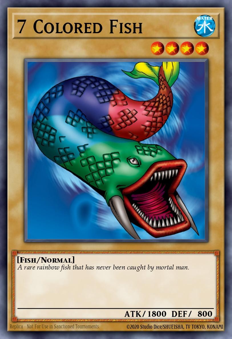 7 Colored Fish - Image 1