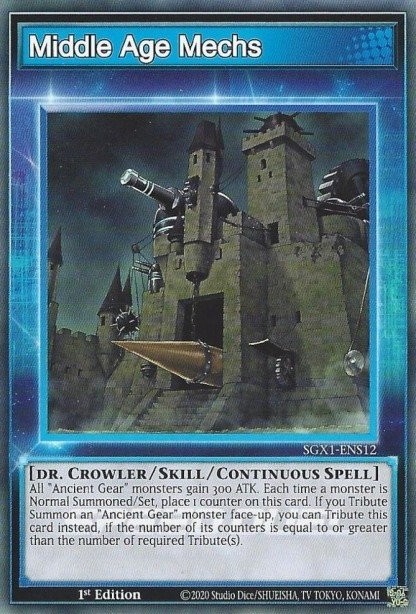 Middle Age Mechs (Skill Card) - Image 1